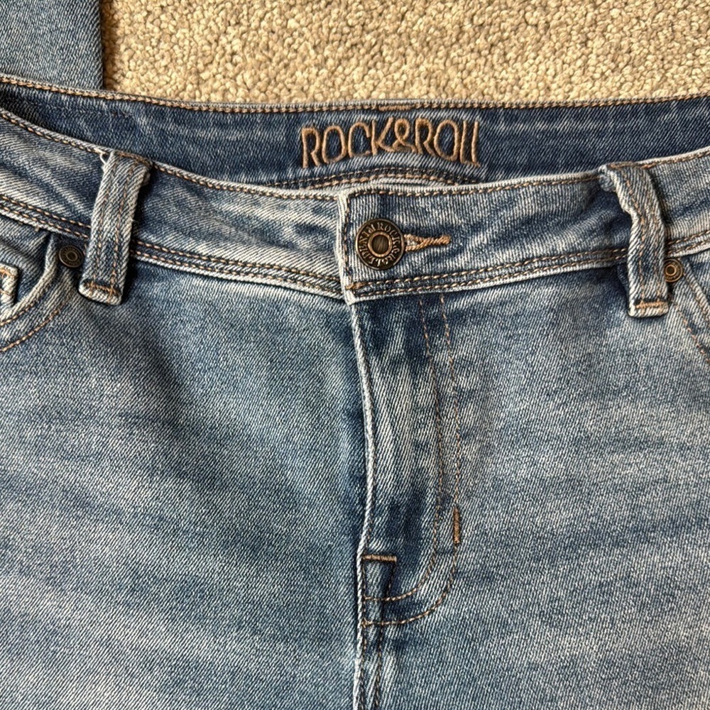 Rock and Roll Denim boot cut mid rise Jeans - Picture 8 of 15